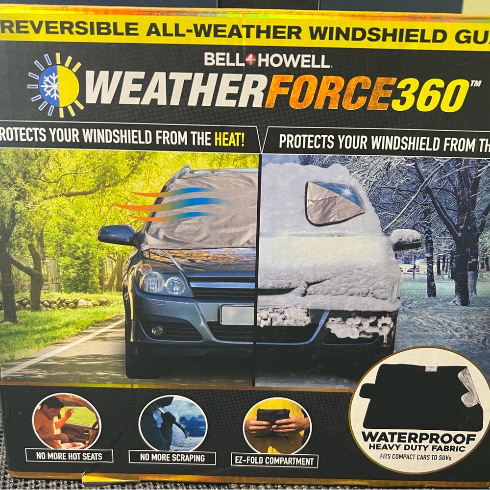 As Seen On TV Bell & Howell WeatherForce360 Windshield Guard